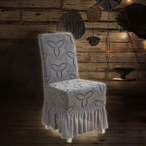 ผ้าคลุมเก้าอี้รับประทานอาหารโรงแรมแบบทอเรียบสีพื้น Liangshi ขายส่ง ทันสมัย ทนทาน ผลิตจากโพลีเอสเตอร์ ซักเครื่องได้ - Product Image 1