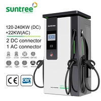 SSJ5 Pro-120 120kW + 22kW Ev Dc Chargeur rapide Chargeur sans fil Dc Ev Chargeur 200V 1000VDC Dc Ev Chargeur