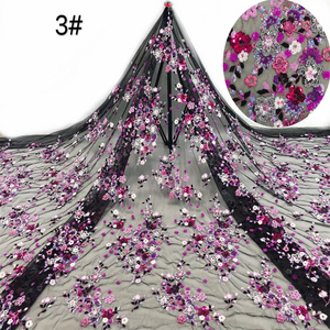 <span class=keywords><strong>2025</strong></span> Chất Lượng Cao Sang Trọng Thêu Nặng Đám Cưới Ren Vải Ưa Thích Thêu Sequins Ren Vải - Product Image 3