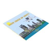 Brochure de bande dessinée artistique couleur personnalisée, impression offset avec estampage à chaud, reliure parfaite avec section cousue