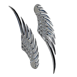 Coche personalidad pegatina 3D estéreo <span class=keywords><strong>Metal</strong></span> Ángel ala coche pegatina <span class=keywords><strong>Metal</strong></span> coche emblema - Product Image 4