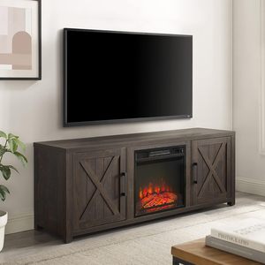 Soporte <span class=keywords><strong>de</strong></span> <span class=keywords><strong>TV</strong></span> <span class=keywords><strong>de</strong></span> chimenea <span class=keywords><strong>de</strong></span> perfil bajo adecuado para televisores <span class=keywords><strong>de</strong></span> más <span class=keywords><strong>de</strong></span> 65 <span class=keywords><strong>pulgadas</strong></span>, centro <span class=keywords><strong>de</strong></span> entretenimiento con soporte, - Product Image 6