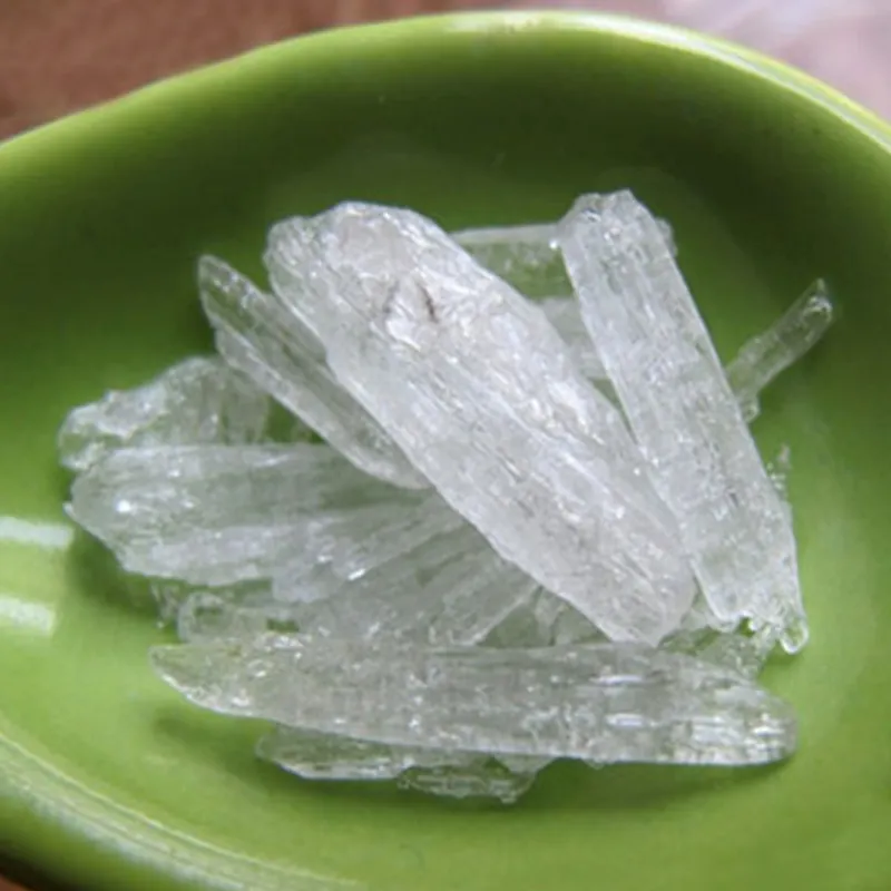 Yüksek kalite doğal mentol kristali nane