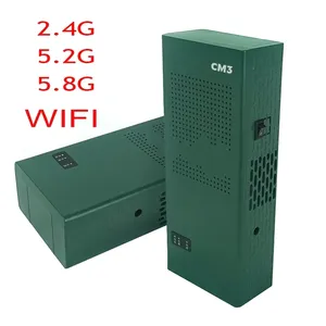 CM3 แบบพกพามือถือในตัว 3 เสาอากาศป้องกันฟันสีฟ้าฮอตสปอต WIFI 2.4G 5.2G 5.8G อุปกรณ์ตรวจจับสัญญาณ
