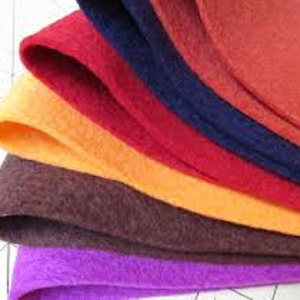 <span class=keywords><strong>Tissu</strong></span> 100 % <span class=keywords><strong>laine</strong></span> très demandé, épaisseur 3 mm, respirant, teint, enduit, non tissé, sergé et uni, coupe-vent, pour accessoires de sac - Product Image 3