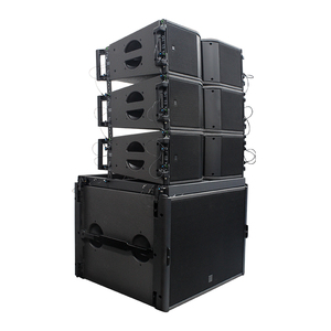 Sinbosen 2 Way Audio KA210 Outdoor <strong>Speaker</strong> <strong>Line</strong> <strong>Array</strong> Double 10 Inch Sound System with Professional <strong>Box</strong> - Product Image 4