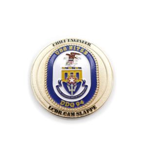Fabricante personalizado oro <span class=keywords><strong>Jefe</strong></span> <span class=keywords><strong>Ingeniero</strong></span> coleccionistas de monedas compradores máquina de limpieza de monedas de alta calidad desafío moneda - Product Image 2