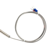 Tipo de sonda de 6mm Sensor de alta temperatura de inmersión industrial rápida Termopar K Termopar tipo K aislado mineral