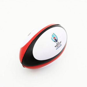 Ballon anti-stress de rugby en PU personnalisé avec logo, jouet promotionnel de football pour enfants, vente chaude - Product Image 4