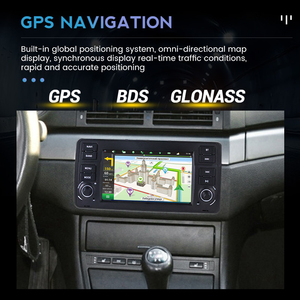 Radio con GPS de 7 Pulgadas para Auto, Android 2+32G, para <span class=keywords><strong>BMW</strong></span> <span class=keywords><strong>E46</strong></span> M3 <span class=keywords><strong>318</strong></span>/320/325/330/335, Autoradio con Carplay y Bluetooth - Product Image 5