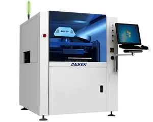 Hoàn toàn tự động độ chính xác cao được sử dụng và mới PCB Màn hình máy in SMT Stencil máy in hàn dán máy in desen DG