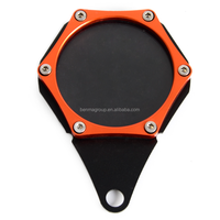 Support de plaque d'immatriculation étanche pour scooters, quads, cyclomoteurs, VTT, motos, moto