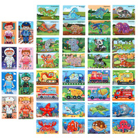 Puzzle 3D en bois pour enfants, Animal, Spielzeug, jeu d'apprentissage éducatif Montessori, jouets pour bébés et tout-petits