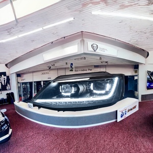 Conjunto de Lentes de Proyector de Faros Delanteros LED para VW Jetta Sagitar 2012-2018, Diseño Magotan B8, Accesorios para Automóviles, Faros Delanteros Nuevos - Product Image 3