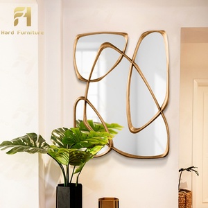 Table <span class=keywords><strong>console</strong></span> de <span class=keywords><strong>chambre</strong></span> à <span class=keywords><strong>coucher</strong></span> de salon portable pour la maison et l'hôtel avec miroir de conception artistique miroir de sol décoratif à côté - Product Image 6
