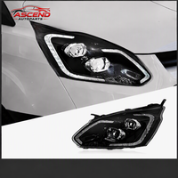 Ensemble de phares LED pour Ford Transit Tourneo Custom 2016-2022 avec projecteur DRL et clignotants séquentiels
