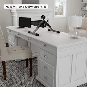 Appareil d'exercice à pédale pliable et portable pour les mains, les <span class=keywords><strong>bras</strong></span> et les jambes, mini vélo d'appartement pliable - Product Image 5