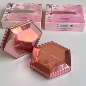 แป้งไฮไลท์เตอร์กลิตเตอร์ Glow Diamond ชิมเมอร์ คอนทัวร์ อิลลูมิเนเตอร์ สีโรสโกลด์ สำหรับความงามในทุกวัน - Product Image 3
