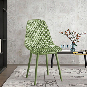 <span class=keywords><strong>Chaise</strong></span> de salle à manger en <span class=keywords><strong>plastique</strong></span> de conception PVC confortable de style nordique en gros, en matériau PP, anti-rides et facile d'entretien, avec <span class=keywords><strong>protection</strong></span> UV - Product Image 3
