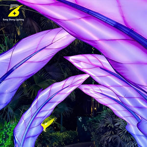 Installation d'éclairage LED en forme <span class=keywords><strong>de</strong></span> plume IP67 - Décoration extérieure étanche pour parcs et événements festifs - Product Image 6