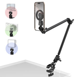 Support mural magnétique articulé en alliage d'aluminium pour appareil photo, smartphone, caméra DSLR, mini <span class=keywords><strong>tablette</strong></span>, webcam - Product Image 3