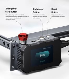 X7ไดโอดเลเซอร์ขนาดเล็กแบบพกพา S10มืออาชีพ50W พร้อมระบบช่วยดูดอากาศสำหรับไม้หนังเครื่องมือ DIY เครื่องแกะสลักไม้ด้วยเลเซอร์ - Product Image 4