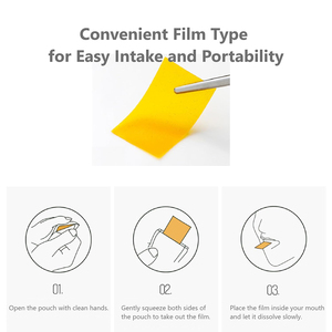 Glutatión de alta calidad de marca privada con vitamina C para blanquear la piel con tiras orales antioxidantes - Product Image 5