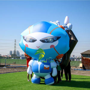 Modèle de personnage de <span class=keywords><strong>robot</strong></span> gonflable géant Mascottes gonflables Ballons publicitaires - Product Image 3