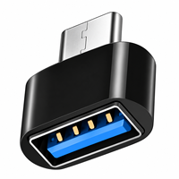 Adaptateur OTG USB-C USB-A 480 Mbps USB 2.0 Type C Mâle USB Femelle OTP pour Ordinateur Portable, Clé USB, Clavier, Souris, Imprimante et Autres Appareils