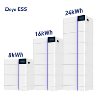 Módulos de Batería de Almacenamiento de Energía Solar Deye GB-L Pro de 4kwh, 8kwh, 16kwh y 24kwh para la UE, Batería de Litio Lifepo4 de Alto Voltaje de 102.4v