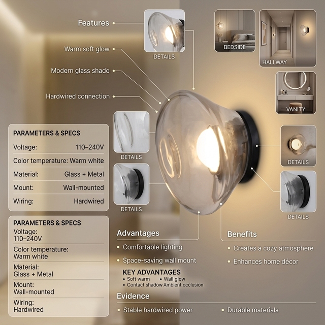 Outdoor Wall Lamp, Villa Courtyard Waterproof Decorative Landscape Wall Lamp,pathway Lights Outdoor