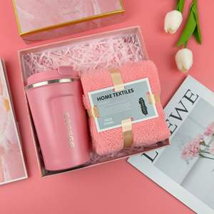 Corporate Custom Logo <b>Gift</b> Set Luxury <b>Pink</b> Themed Items <b>Gifts</b> for Women's Wedding & Events - Product Image 1