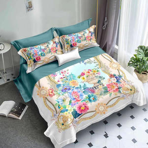 แปรงไมโครไฟเบอร์สีเขียวขุ่น3D พิมพ์ผ้านวมคลาสสิกครอบคลุมผ้าคลุมเตียงและผ้านวมครอบคลุมชุดเครื่องนอน - Product Image 3