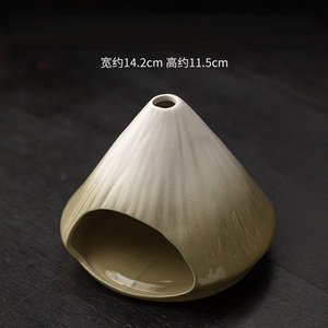 Quemador de Incienso de Cerámica Grande Estilo Japonés, Aromático, Ecológico, con Acabado Esmaltado en Horno, MSH Cedar Sage - Product Image 5