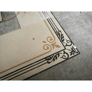 Sang trọng foyer thiết kế Bằng Tia Nước bằng đá cẩm thạch Vòng Sàn Huy Chương cho bán - Product Image 4