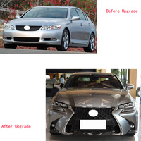 Mise à niveau de haute qualité 2017 Style BodyKit pare-chocs avant phares Kit de carrosserie pour Lexus Gs 2006-2011 ancienne mise à niveau vers le nouveau