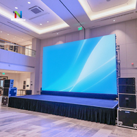 Écran LED numérique HD intérieur 500x500mm P1.95, mur vidéo LED pour centre commercial, scène, signalétique et affichage LED intérieur