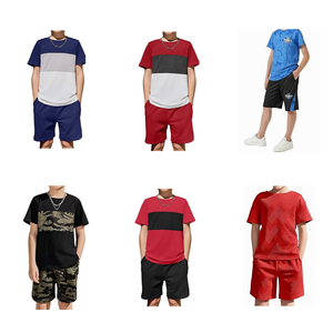 Conjuntos de Ropa de Verano para Niños al por Mayor, Poliéster/Algodón/Mezcla, Unisex, Calidad Superior, 50 Piezas MOQ - Product Image 1