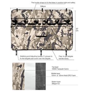 <span class=keywords><strong>Porte</strong></span>-vélo 5-Style Sport avec dessus en PVC et fond en flanelle pour accessoire extérieur <span class=keywords><strong>de</strong></span> protection <span class=keywords><strong>de</strong></span> hayon <span class=keywords><strong>de</strong></span> camion - Product Image 4