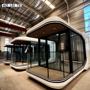 Vente directe du fabricant de cabines spatiales intelligentes pour la construction de cours et la rénovation de chambres d'hôtes préfabriquées - Product Image 1