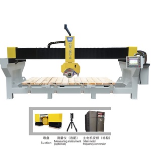 Machine automatique de découpe et de fraisage de pierre de pont à 5 + 1 axes avec boîte de vitesses pour aspiration de comptoir et caméra longueur maximale de 3400mm - Product Image 3