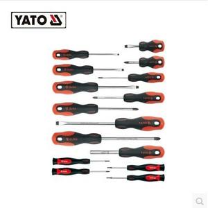 Yato 15 Piece Screwdriver Set Chromium Vanadium Steel Industrial Mechanic Repair <b>Tools</b> YT-2788 - Product Image 1
