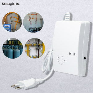 Co Propane <span class=keywords><strong>LPG</strong></span> kết hợp khí đốt tự nhiên và Carbon Monoxide Detector cắm trong 2-in-1 dễ cháy <span class=keywords><strong>gas</strong></span> rò rỉ cảm biến báo động - Product Image 4