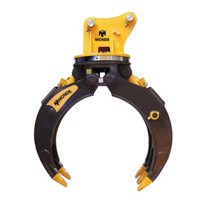 Accessoire de grappin rotatif hydraulique pour excavatrice – 360. Manutention rotative de ferraille et de matériaux - Product Image 1