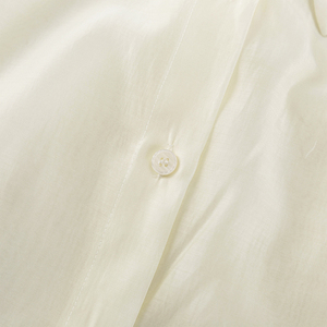 Camicia Beige <span class=keywords><strong>Trasparente</strong></span> con Bottoni a Maniche Lunghe del Produttore, Nuovi Stili di Moda Estiva, Bluse e Camicie da Donna Eleganti e Sensuali - Product Image 6