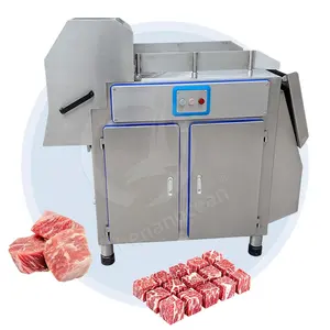 OCEAN Fish Chicken Cube Cut Machine Pork Dice Cutter Frozen Poultry Meat Bone Block Cut Machine