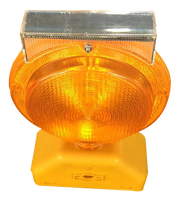 Solar Barricade Light Not warnleuchte Sicherheits-Ampel mit 2 LEDs