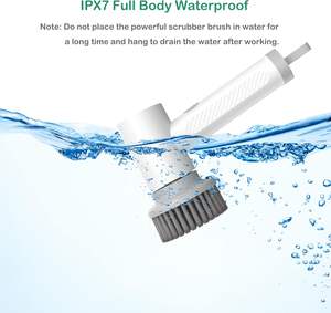 Herramienta de Limpieza 4 en 1 para Cocina y Baño, Cepillo Giratorio Eléctrico para Limpiar la Bañera, el Fregadero y la Vajilla - Product Image 4