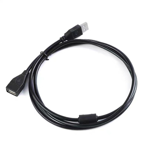 Câble d'extension <span class=keywords><strong>USB</strong></span> noir mâle vers <span class=keywords><strong>femelle</strong></span> de 1,5 m, adaptateur de données M/F, câble d'imprimante <span class=keywords><strong>USB</strong></span>, prix d'usine - Product Image 6
