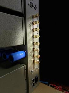 RASANTEK Borne d'<span class=keywords><strong>enceinte</strong></span> en laiton plaqué or haut de gamme Borne de liaison Borne de fil Audio Banane Fiche femelle Borne de liaison pour haut-parleur - Product Image 3